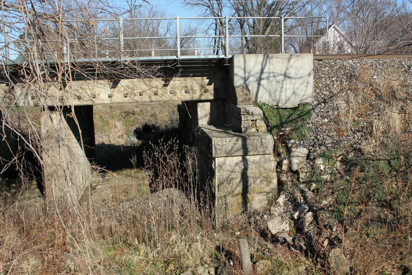 East abutment